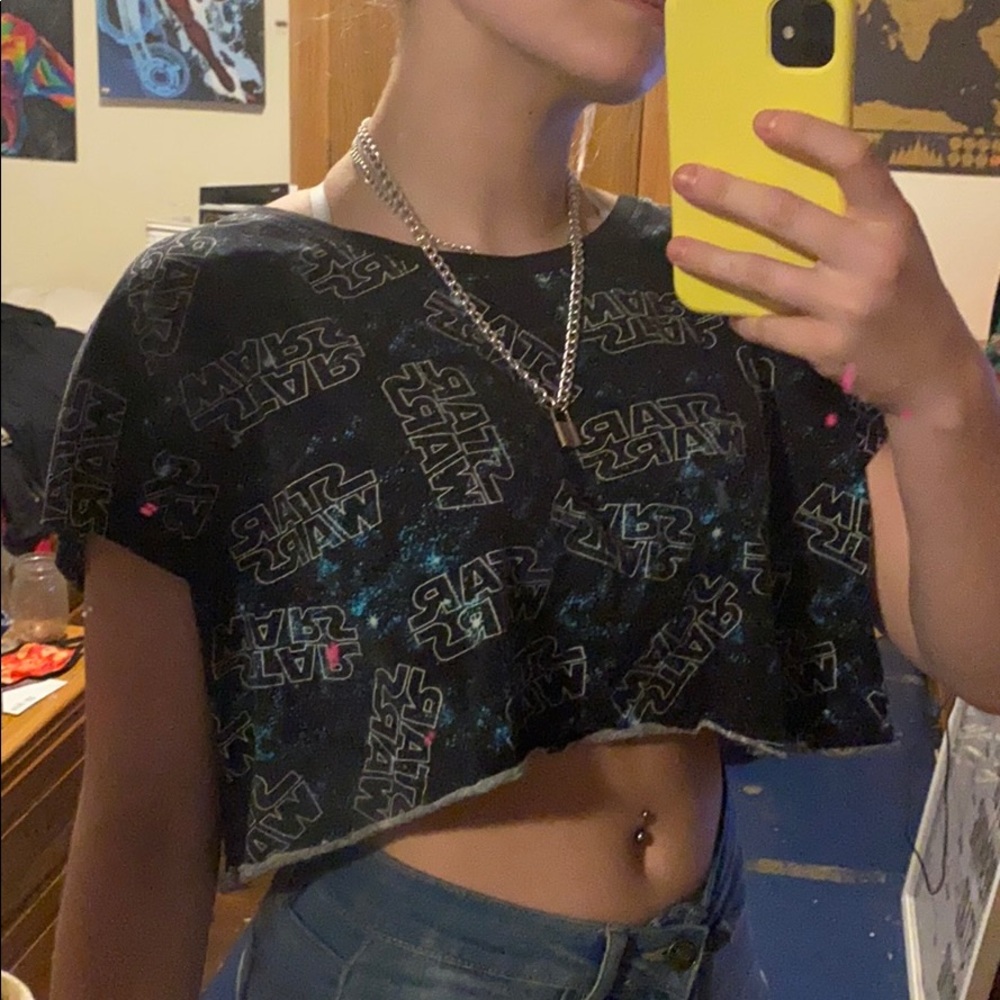 Star Wars, cropped tee shirt